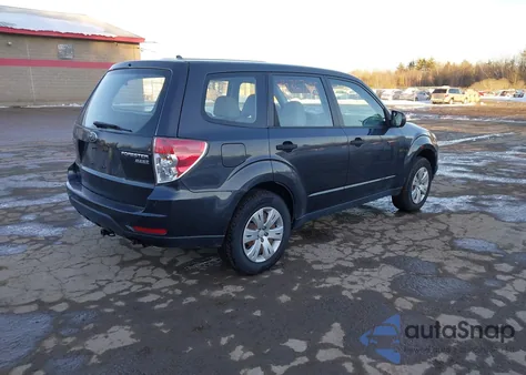 2010 Subaru Forester 2.5X from USA, damaged, VIN JF2SH6AC6AH754862